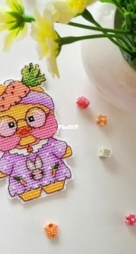 My Embroidery - Made for You Stitch - Ducks Lalafanfan - Duck with Carrot by Alina Ignatieva / Ignatyeva XSD