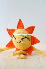 Tiny Curl Shop - Kristina Turner - Summer Sun Amigurumi - Free