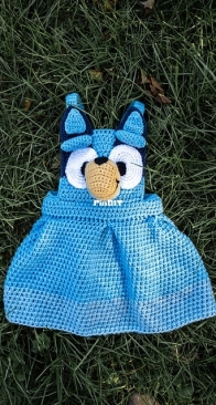 Bluey Skirtall Dress - Trisha Jessica - English