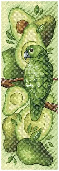 Avocado Parrot by Olga Tikhomirova XSD
