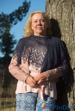 Malla Shawl by Christa Becker-English,German,Finnish-Free