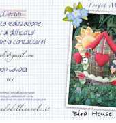 Forget Me Not-Bird House