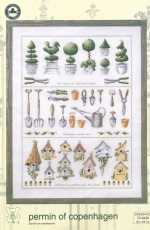 Permin of Copenhagen - 70-8430/70-8431/70-8432/70-8433 Gardening Sampler PCS
