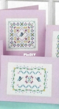 Stitching Masterclass - Spring in Bloom by Yvonne  Horn from Cross Stitch Gold 72