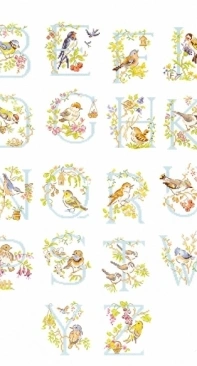 Les Brodeuses Parisiennes LBP - Grand ABC des Oiseaux XSD