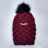 Solstice Cables Hat - Tinker and Fern - Heather Bellringer