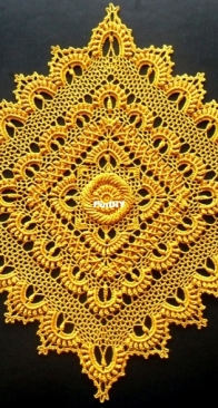 Galyna Borysova - Галина Борисова - Darla Doily - Салфетка Darla - Russian