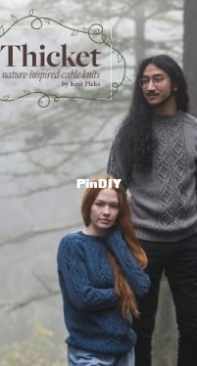 Thicket: Nature-Inspired Cable Knits by Knit Picks
