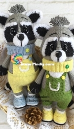 Baby Eco Toys - Irene Esaulova - Raccoon Max - Ирина Эсаулова - Енот Макс - Russian