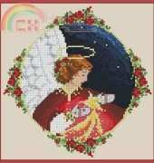 Passione Ricamo - Christmas Star Angel xsd