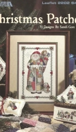 Leisure Arts Leaflet 2202 - Christmas Patches XSD