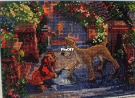 52560 Lady and the Tramp 7x5 - The Disney Dreams Collection