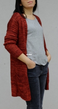 Delicate Cardigan by Annamária Ötvös