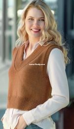 DG426-02 Mandra Vest by Ane Kydland Thomassen  - Norwegian - Free