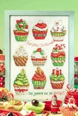 Festive Frosting by Maria Diaz from Cross Stitcher 337 XSD