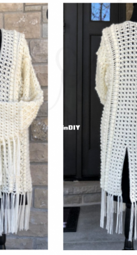 TL Crochet - Tracy Collins - Boho Cardi Duster