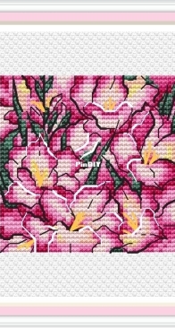 Gladioluses by Tatiana Sharova