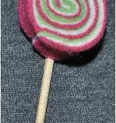 Broche piruleta.