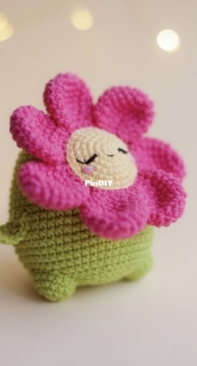 Magic Filament - Lysenko Crochet - Tatiana / Tatyana Lysenko - Frog Flower - Лягушка Цветок - Russian