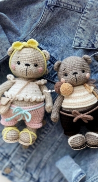 igrushki.22 - Evgeniya Simonova / Jevgenija Pologutina - Bears Michelle and Martin