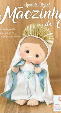 Atelie Talita Lima -  Mom from Heaven - Maezinha do Ceu - Portuguese