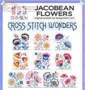 Cross Stitch Wonders - Jacobean Flowers
