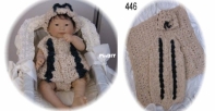 Patterns by Jeannine - Jeannine M. Holper - 446 Baby and Doll Onesie
