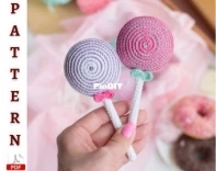 Crochet Friends Lab - Tatiana Kostochenkova - Lollypop Rattle