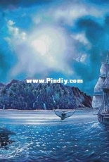 Artecy Cross Stitch - The Call of the Moon - Large