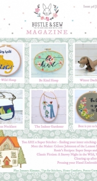 Bustle and Sew Issue 96 January 2019