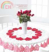 Bernat Handicrafter - Valentines Tablecloth #227
