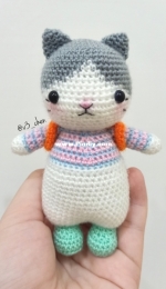 Amigurumi Chubby Cat