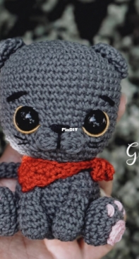 Guichai Crochet Dolls - Armano Ginji - Teechalit Wattanawongwisut - Scottish Fold