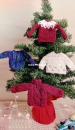 Minutia 20 Hanging Ornament by Berroco Design Team-Free