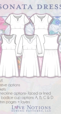 Love Notions - Sonata Dress - Size XS-5X