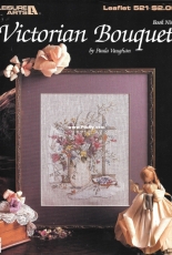 Leisure Arts Leaflet 521 Paula Vaughan Book 09 - Victorian Bouquet