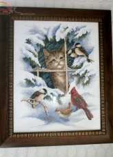 Cat & birds - Dimensions