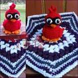 Hatched With Love- Jen Hatch - Cherished Cardinal Lovey