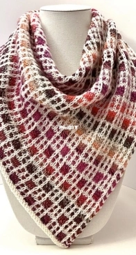 Murano Squares bandana by Susan Ashcroft