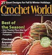Crochet World October 2008
