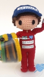 Eu quero croche - Adriana Gori -  Ayrton Senna - Portuguese