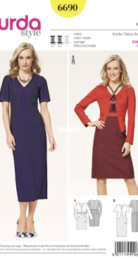 Burda Style - 6690 - Dress