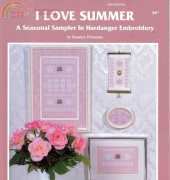 Nordic Needle  I Love Summer A Seasonal Sampler In Hardanger Embroidery by Rosalyn Watnemo