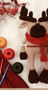 Cozy Puppet - Oksana Zibnitskaya - Elk - Оксана Зибницкая - Лось - Russian