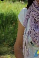 Glicine Shawl by Fabia & Alexa Taverna - Knitting For Breakfast - English Italian