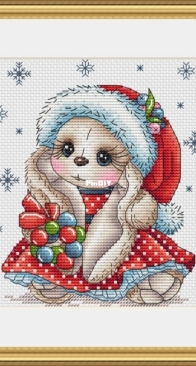 New Year's Eve Bunny by Svetlana Sichkar