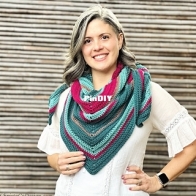 ChristaCoDesign - Crystal Marin - Gemma Shawl