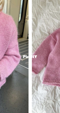 Cloud Sweater Junior by Mette Wendelboe Okkels - PetiteKnit