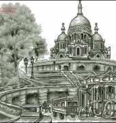 Dome 60201 - Montmartre Sépia Gray