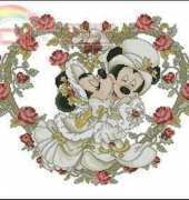 The Art of Disney - Mistletoe Kiss Victorian Wedding by Stoney Creek Collection XSD